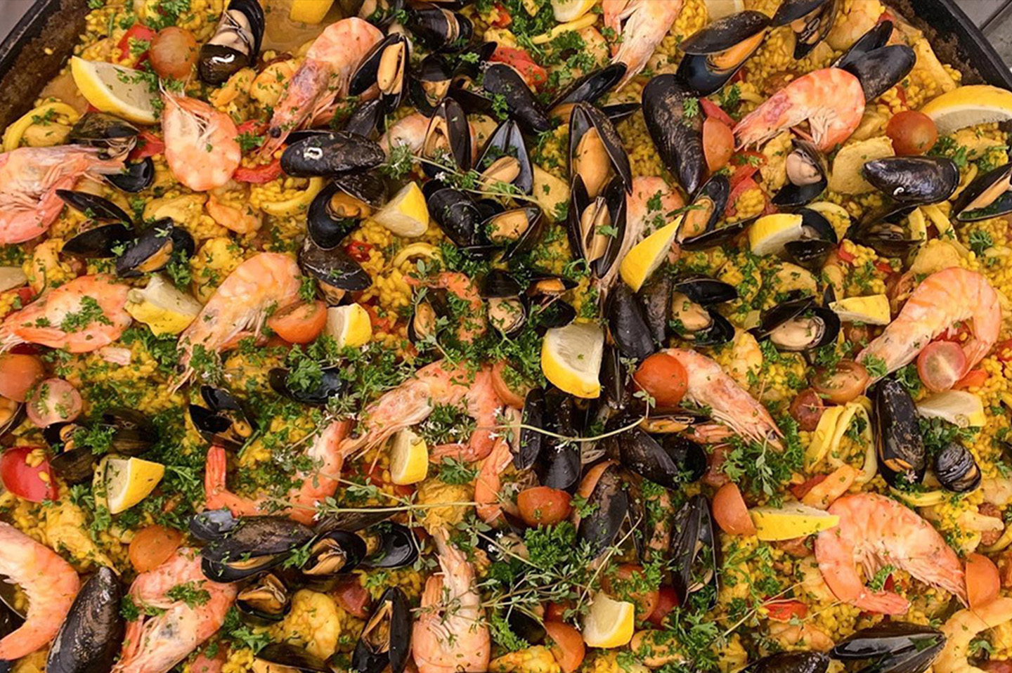 Jersey Kitchen at Home paella pans
