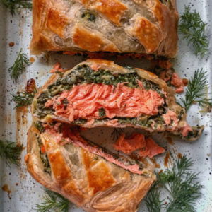 Salmon en croute Jersey Kitchen